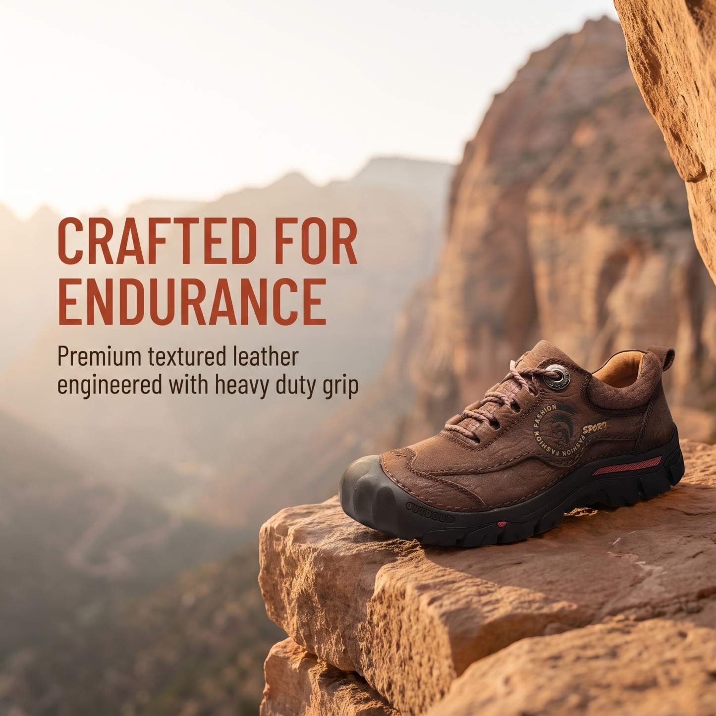 ⏰Last Day! 45% OFF  🔥VELTOE®Men's Waterproof Leather Outdoor Trekking Shoes