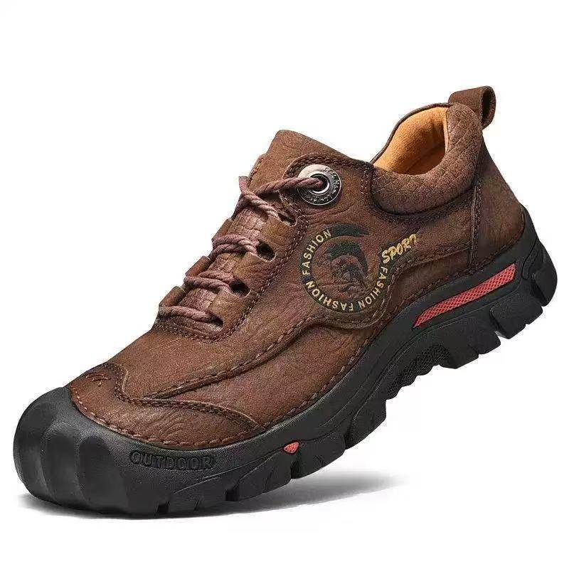 ⏰Last Day! 45% OFF  🔥VELTOE®Men's Waterproof Leather Outdoor Trekking Shoes
