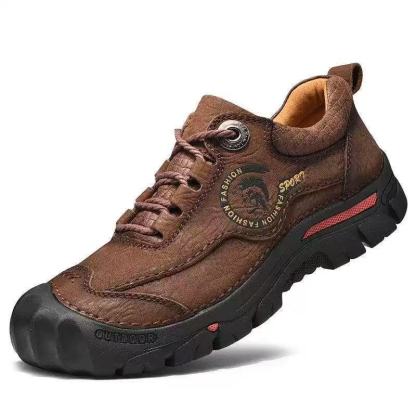 ⏰Last Day! 45% OFF  🔥VELTOE®Men's Waterproof Leather Outdoor Trekking Shoes