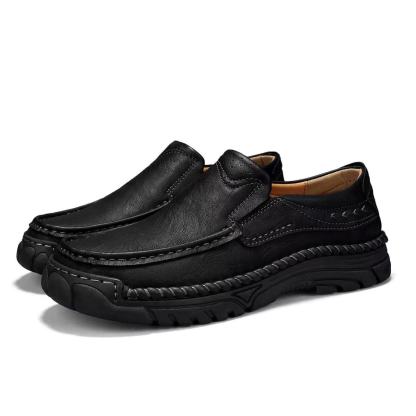 ⏰Last Day! 45% OFF  🔥GARB®Men's Genuine Leather Outdoor Slip-On Loafers with Arch Support & Wide Toe Box