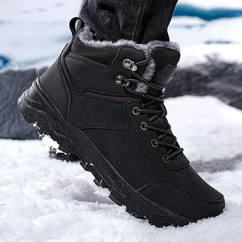 GARB Waterproof Leather Orthopedic Boots with Australian Shearling Lining