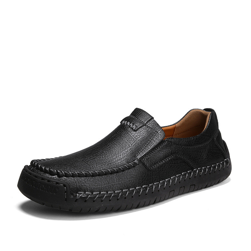 GARB Leather Loafers – Slip-On, Orthopedic Arch Support