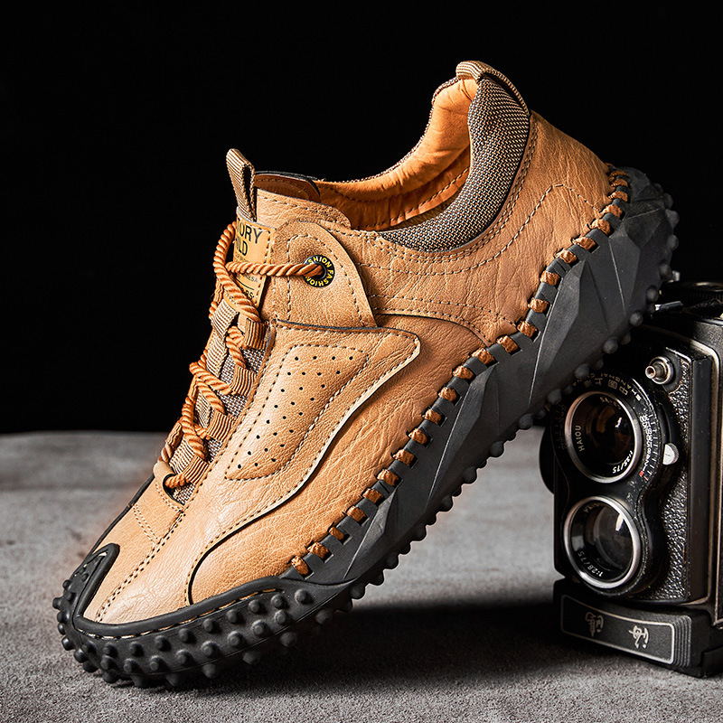 GARBstride™ Eco-Friendly Leather Handcrafted Orthopedic Shoes