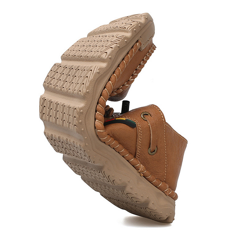GARB Handcrafted Leather Slip-On Loafers – Arch Support & All-Day Comfort