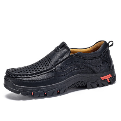 ⏰Last Day! 45% OFF  🔥GARB®Men's Handcrafted Genuine Leather Perforated Casual Loafers