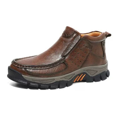 ⏰Last Day! 45% OFF  🔥GARB®Men's Handmade Genuine Leather Orthopedic Walking Shoes