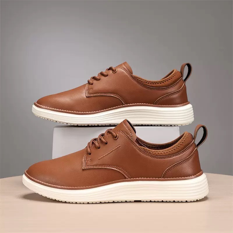 ⏰Last Day! 45% OFF  🔥GARB®Men's Handmade Genuine Leather Outdoor Waterproof Oxford Shoes