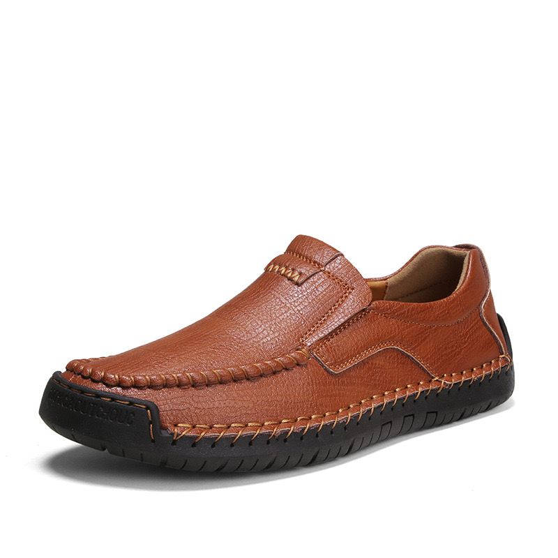 GARB Leather Loafers – Slip-On, Orthopedic Arch Support