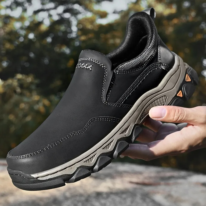 ⏰Last Day!50% OFF 🔥GARB®Men's Genuine Leather Orthopedic Outdoor Walking Shoes