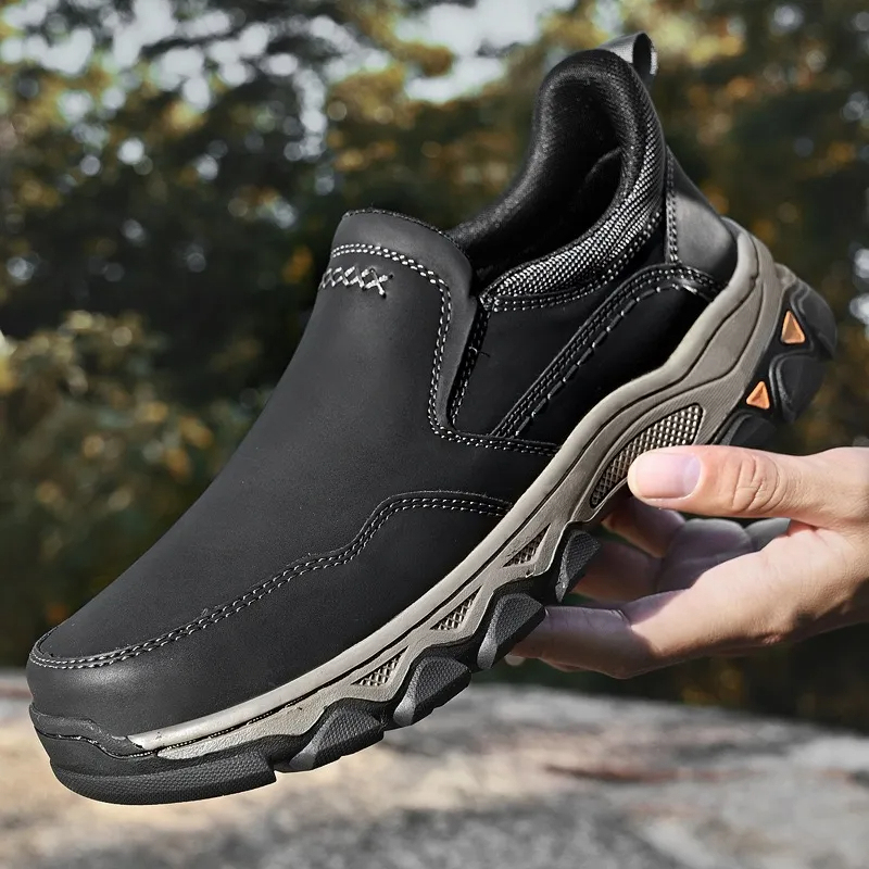 ⏰Last Day!50% OFF 🔥GARB®Men's Genuine Leather Orthopedic Outdoor Walking Shoes