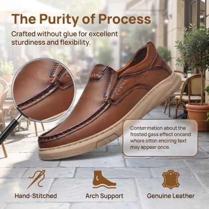 ⏰Last Day! 45% OFF  🔥 GARB® Men's Genuine Leather Fashion Casual Loafers