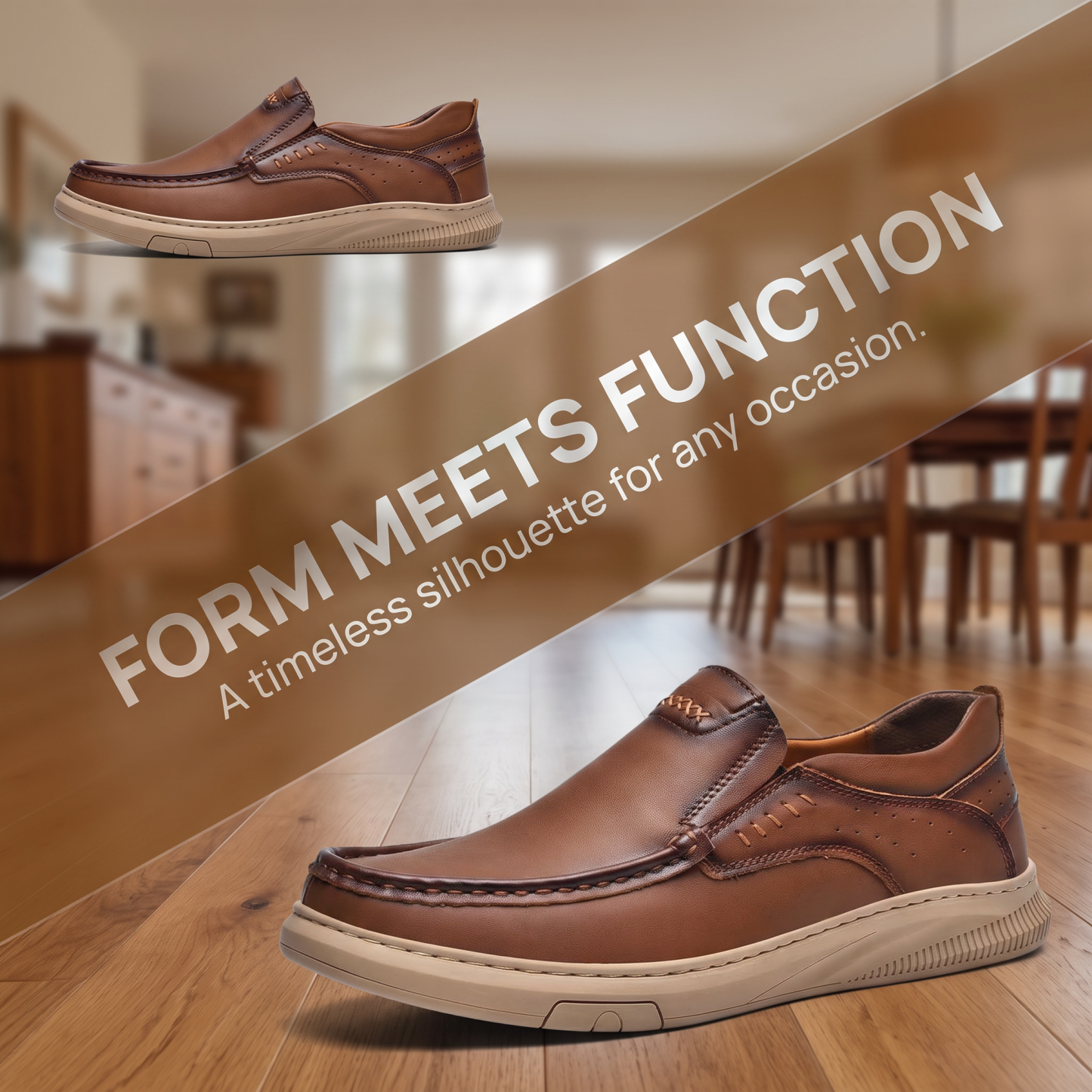 ⏰Last Day! 45% OFF  🔥 GARB® Men's Genuine Leather Fashion Casual Loafers