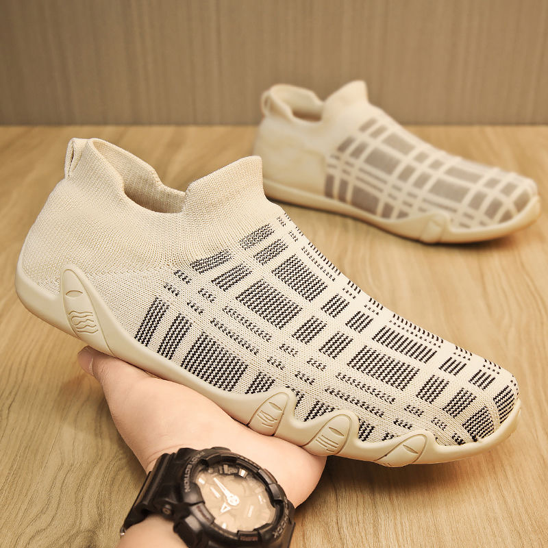 soft-soled lazy people slip-on men's shoes Breathable Casual Shoes