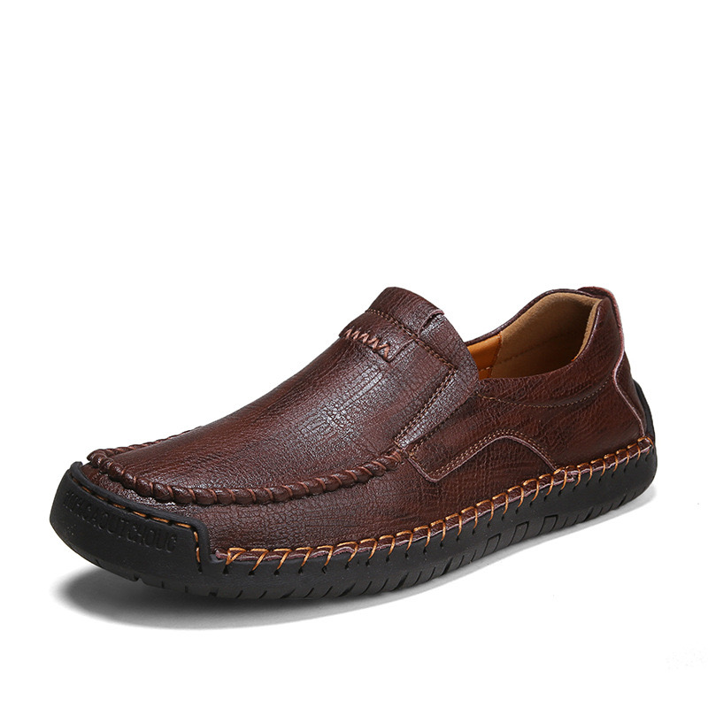 GARB Leather Loafers – Slip-On, Orthopedic Arch Support