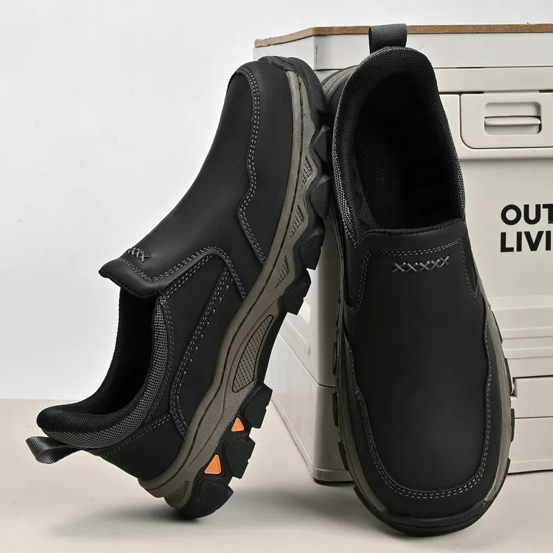 ⏰Last Day!50% OFF 🔥GARB®Men's Genuine Leather Orthopedic Outdoor Walking Shoes