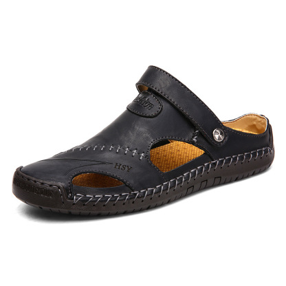 Men's Orthopedic Walking Genuine Leather Sandals