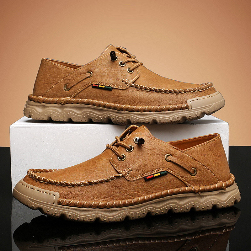 GARB Handcrafted Leather Slip-On Loafers – Arch Support & All-Day Comfort