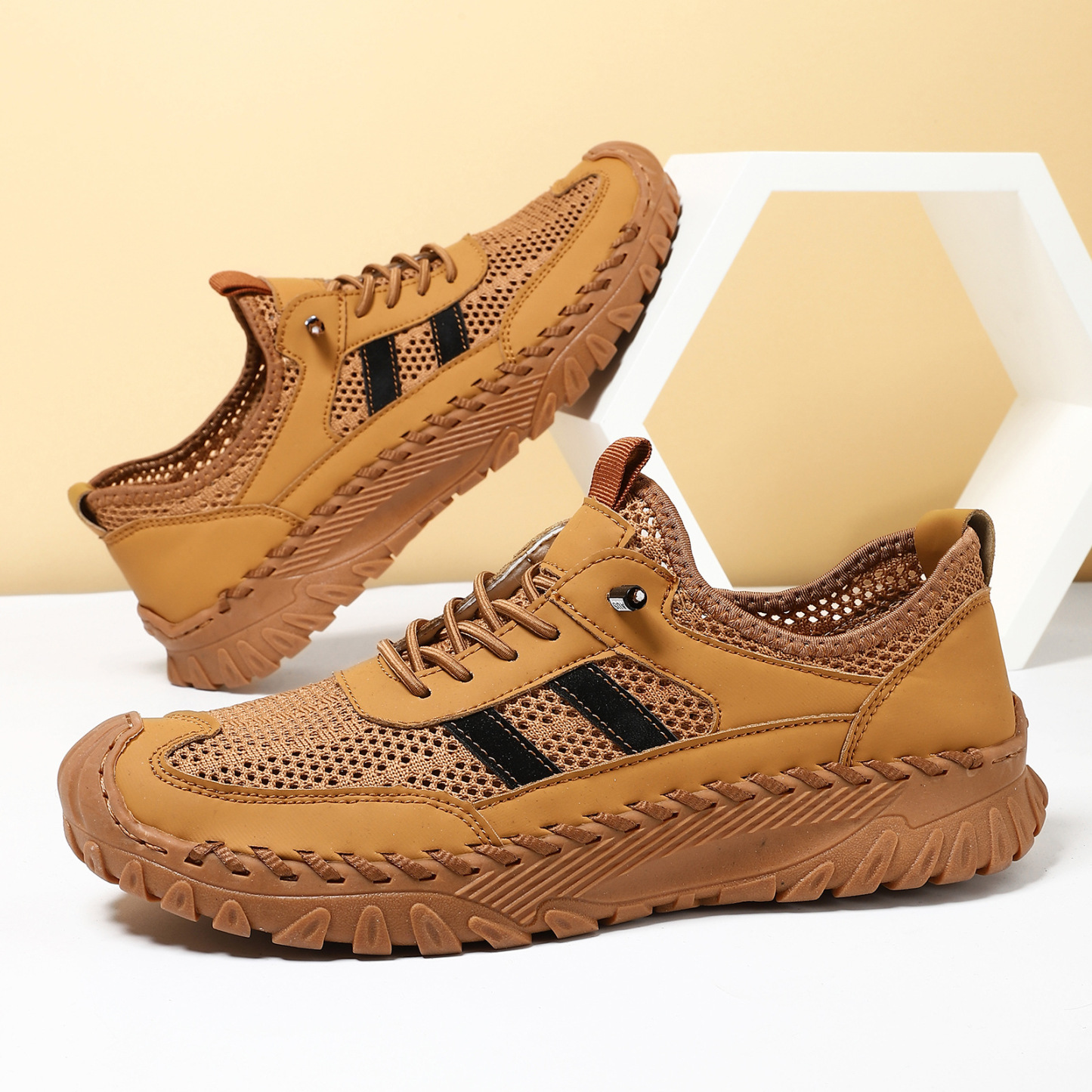 GARB Men's Casual Soft Anti-Slip Outdoor Walking Shoes