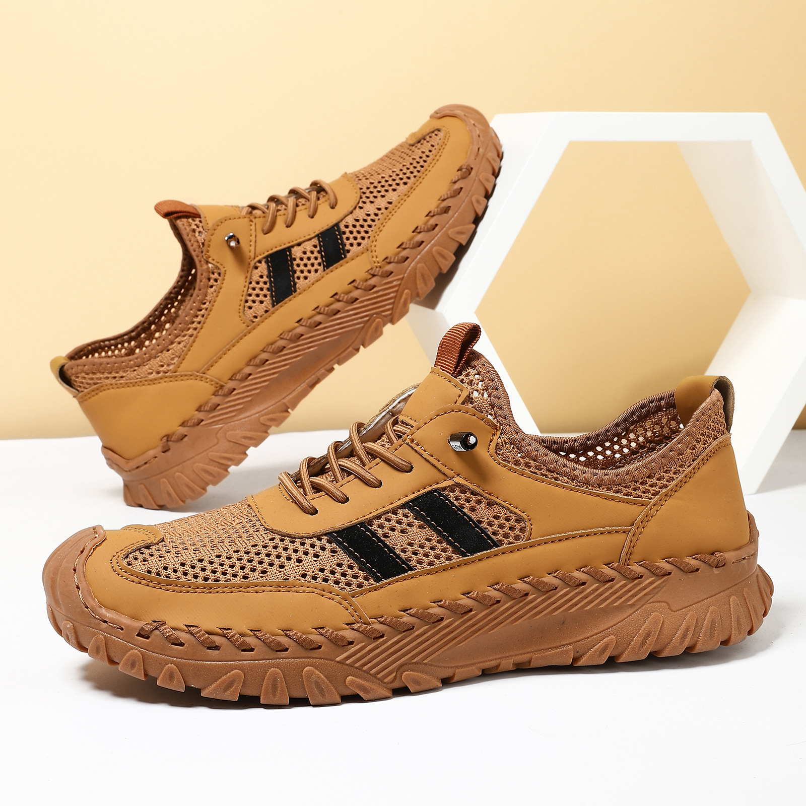 GARB Men's Casual Soft Anti-Slip Outdoor Walking Shoes