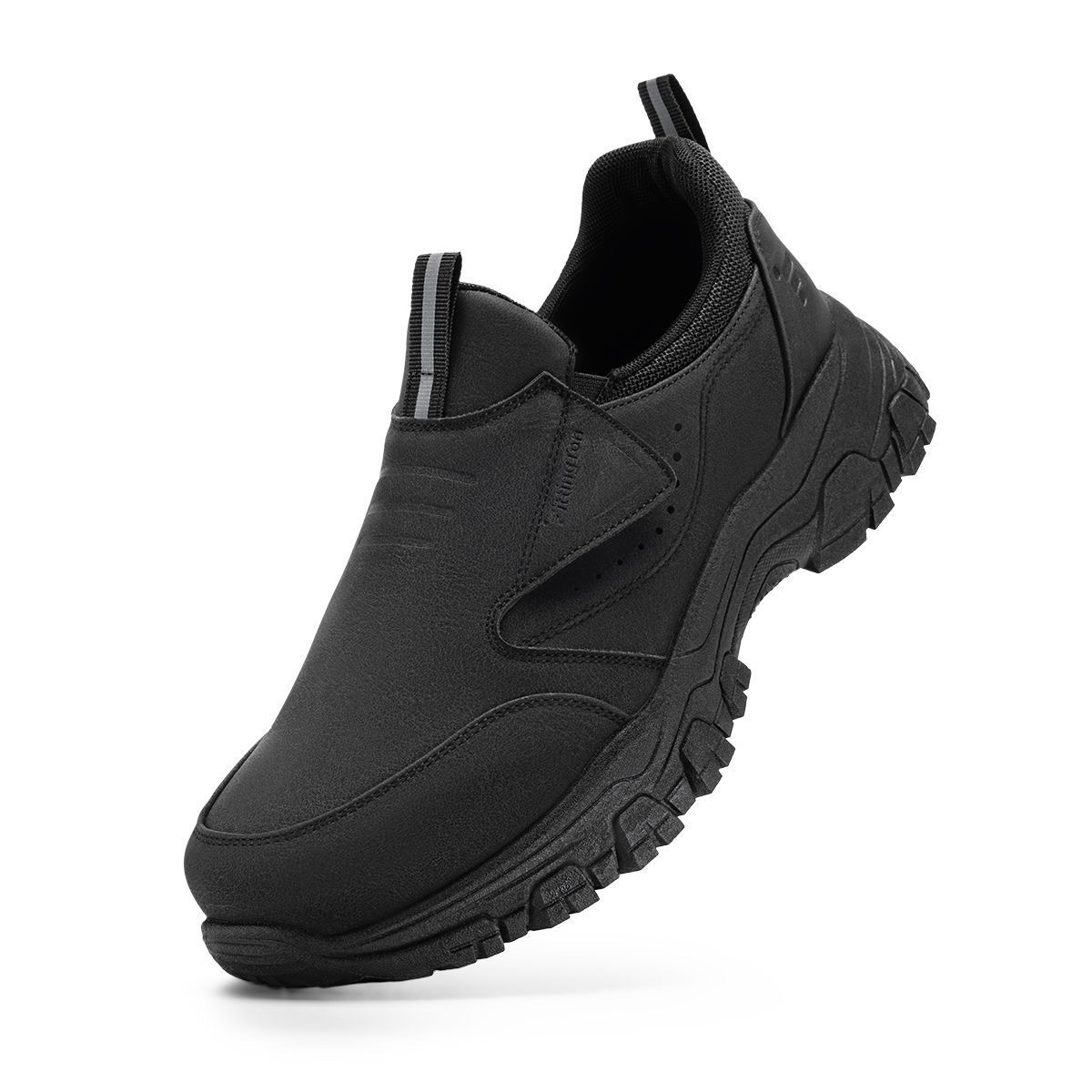mens genuine leather orthopedic walking shoes