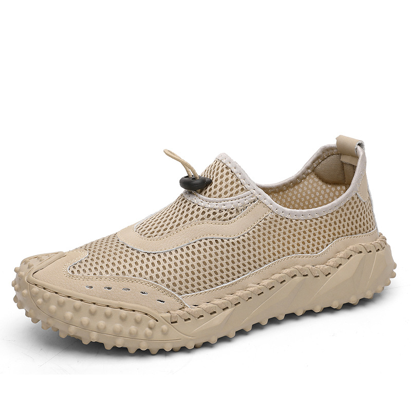 GARB Mens Lightweight Mesh Slip-On Hiking Sneakers