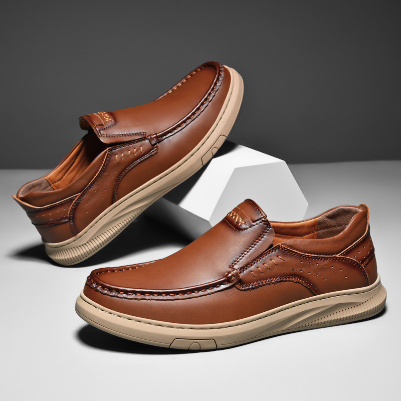 Men's Genuine Leather Fashion Casual Loafers