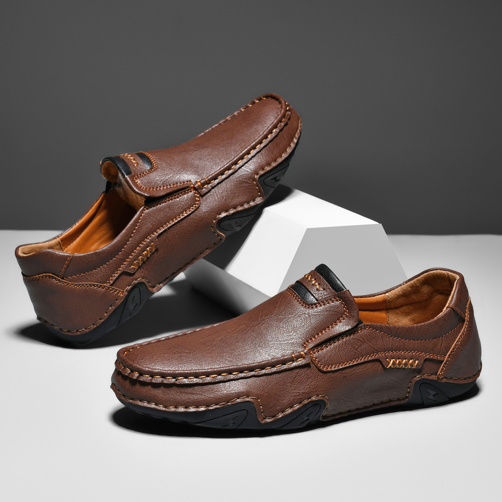 GARB Handcrafted Ortho Slip-On Loafers