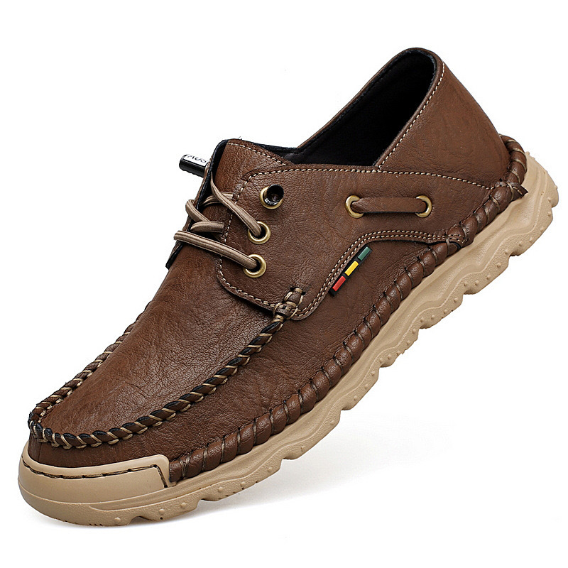 GARB Handcrafted Leather Slip-On Loafers – Arch Support & All-Day Comfort