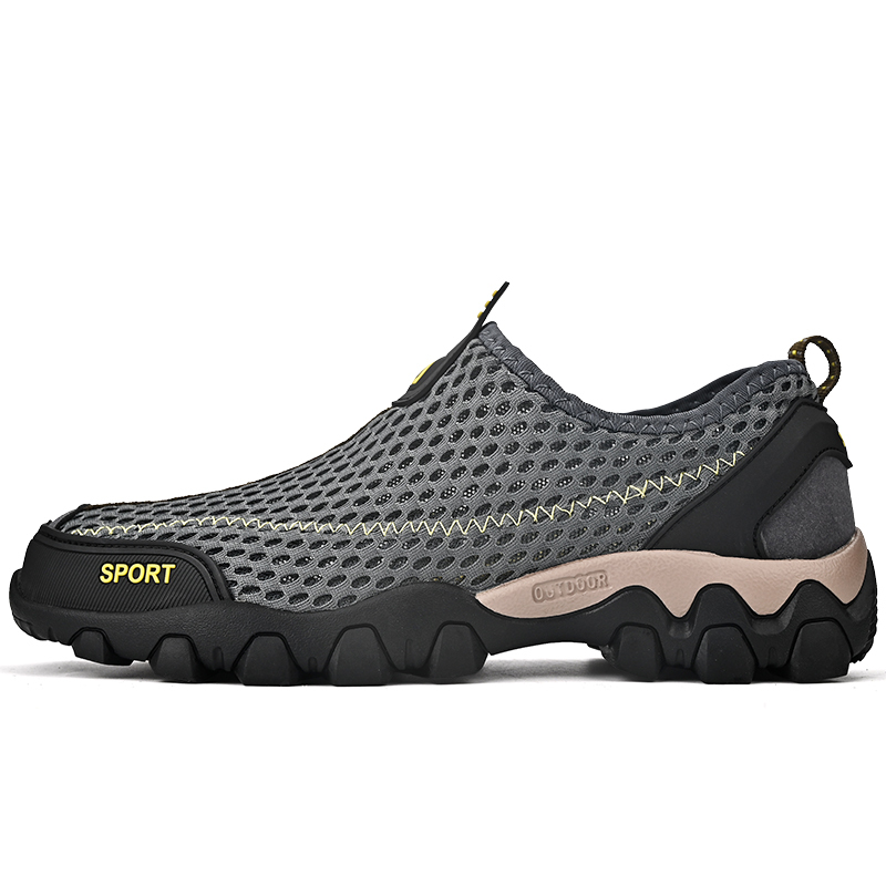 Men's Arch Support Sneakers with Wide Fit and Shock Absorption