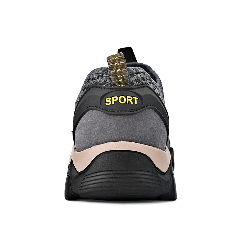 Men's Arch Support Sneakers with Wide Fit and Shock Absorption