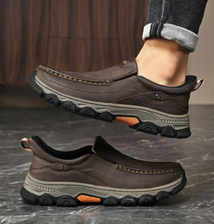 GARB®-EasyStride Hands-Free Leather Walkers