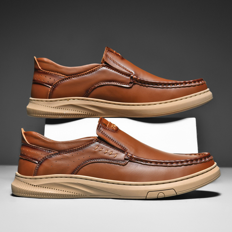 Men's Genuine Leather Fashion Casual Loafers