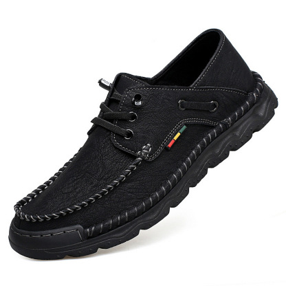 GARB Handcrafted Leather Slip-On Loafers – Arch Support & All-Day Comfort