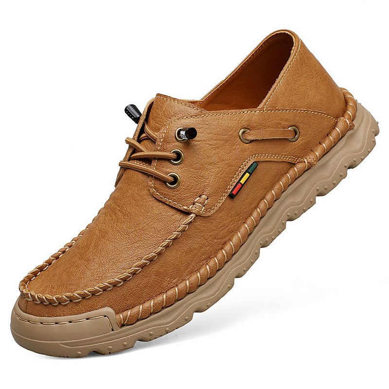 GARB Handcrafted Leather Slip-On Loafers – Arch Support & All-Day Comfort