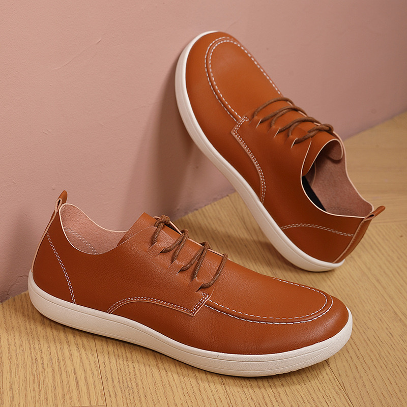 GARB Premium Leather Loafers – Arch Support, Wide Toe