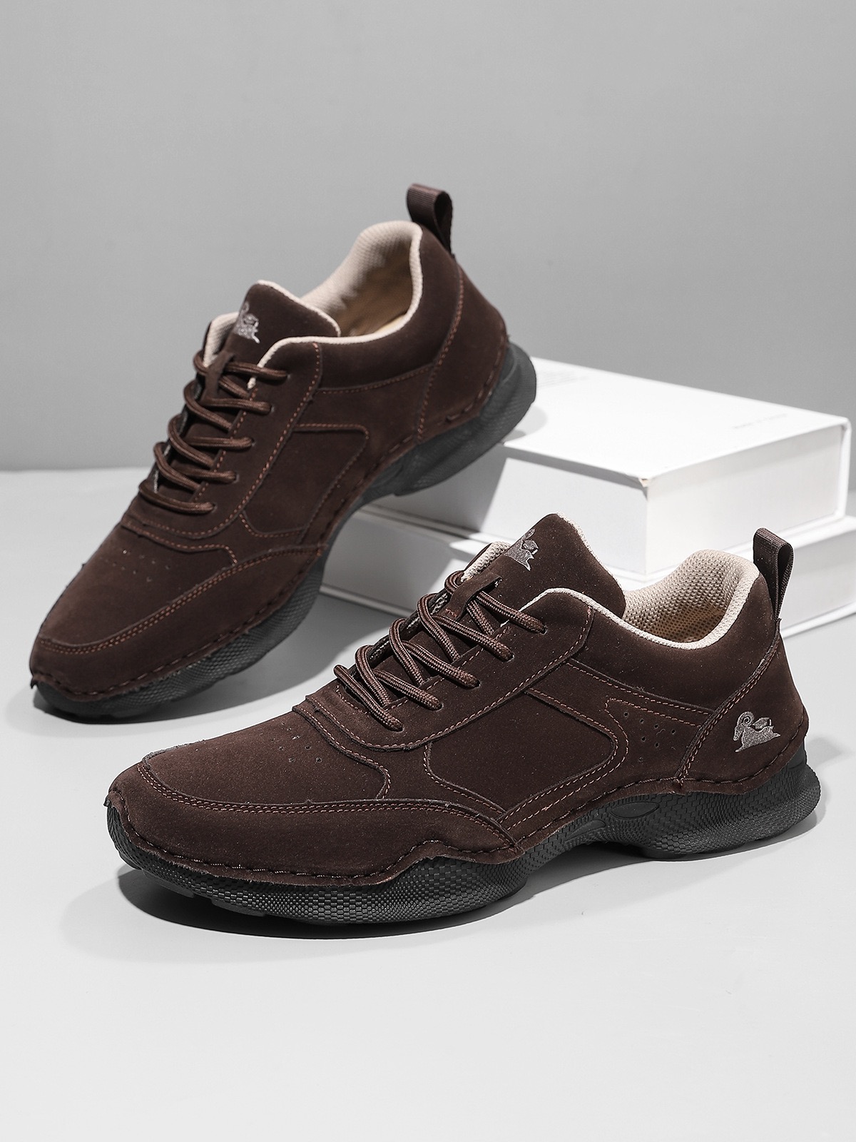 ⏰Last Day! 45% OFF 🔥GARB®Men's Genuine Leather Outdoor Waterproof Orthopedic Walking Shoes