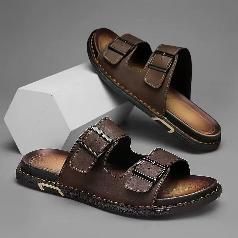 ⏰Last Day! 45% OFF  🔥GARB®Men's Handmade Breathable No-glue Orthopedic Sandals