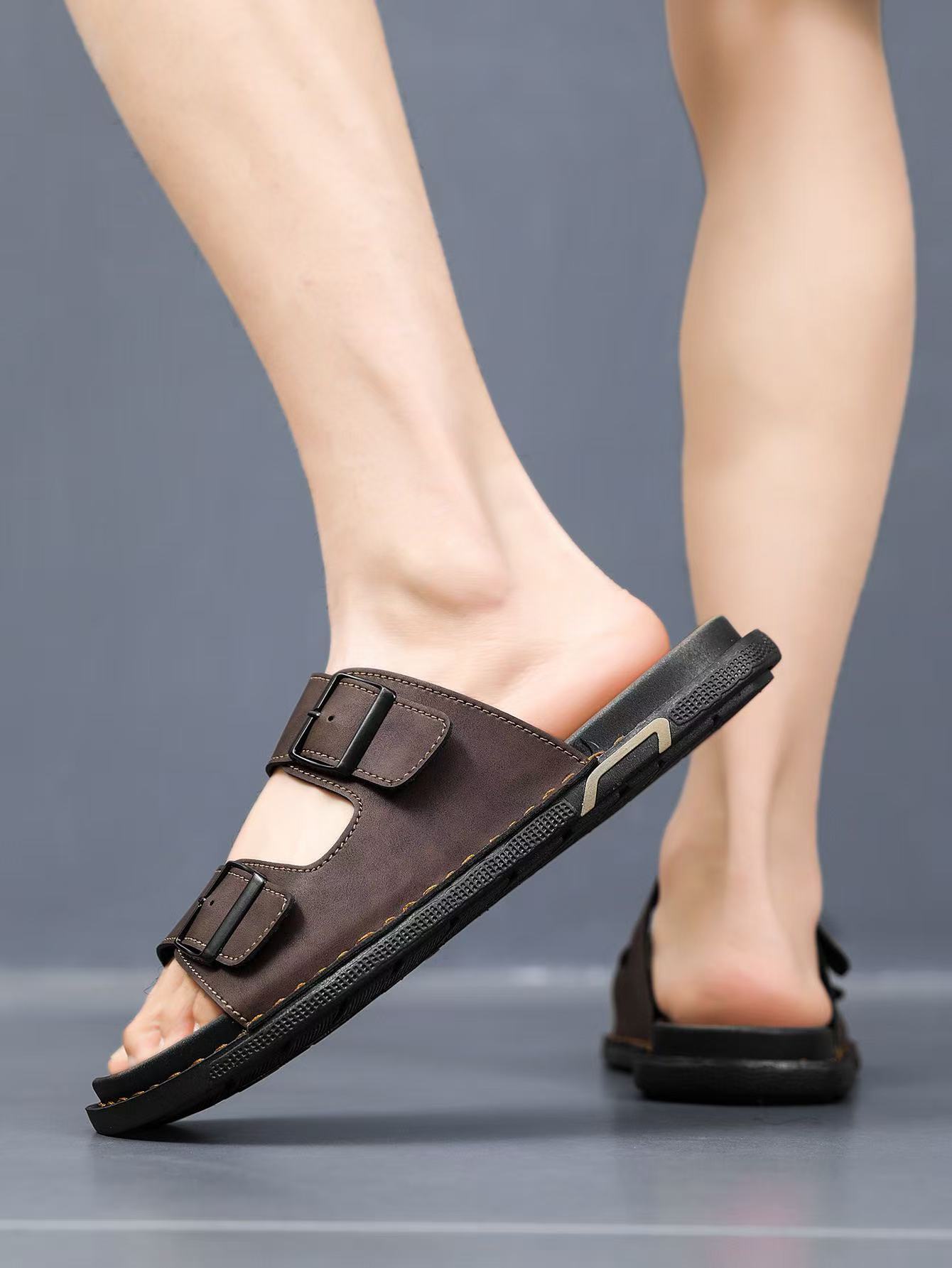 ⏰Last Day! 45% OFF  🔥GARB®Men's Handmade Breathable No-glue Orthopedic Sandals
