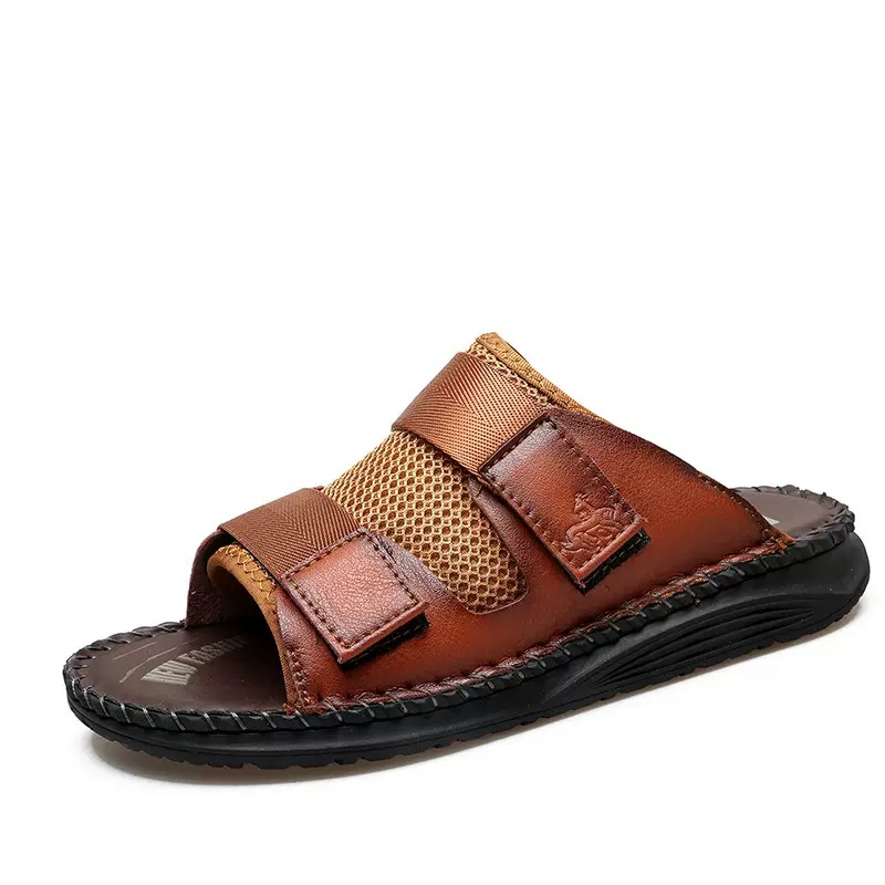 ⏰Last Day! 45% OFF  🔥GARB®Men's Handmade Breathable No-glue Orthopedic Sandals