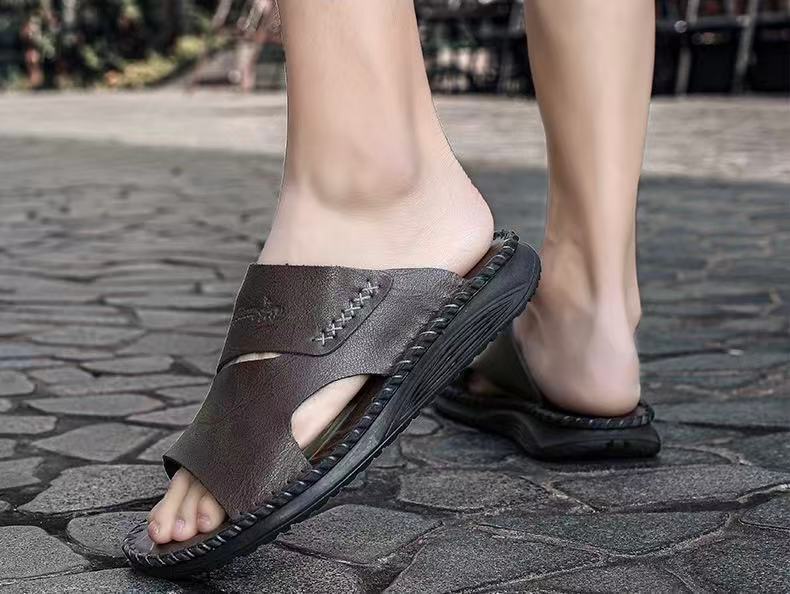 ⏰Last Day! 45% OFF  🔥GARB®Men's Handmade Breathable No-glue Orthopedic Sandals