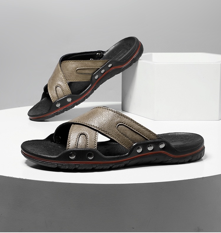 ⏰Last Day! 45% OFF  🔥GARB®Men's Handmade Breathable No-glue Orthopedic Sandals