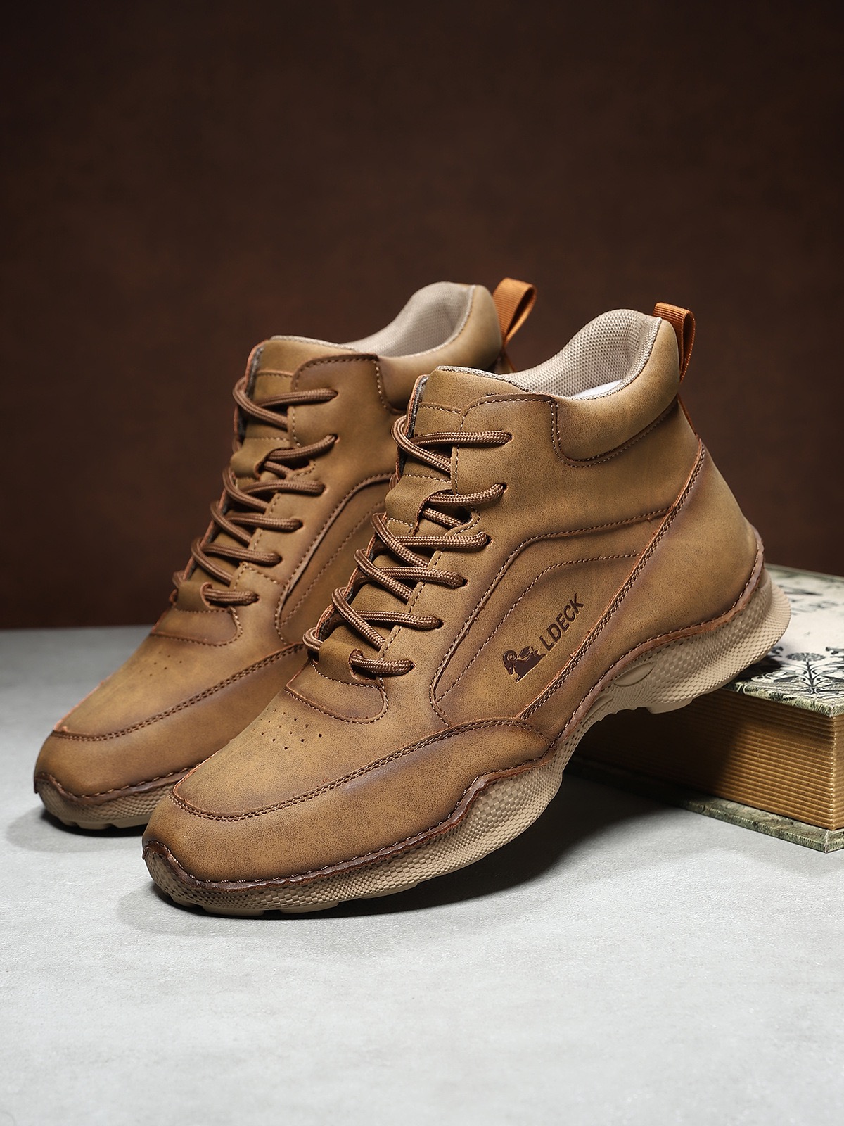 ⏰Last Day! 45% OFF  🔥GARB®Men's Handmade Genuine Leather Outdoor Waterproof Walking Shoes