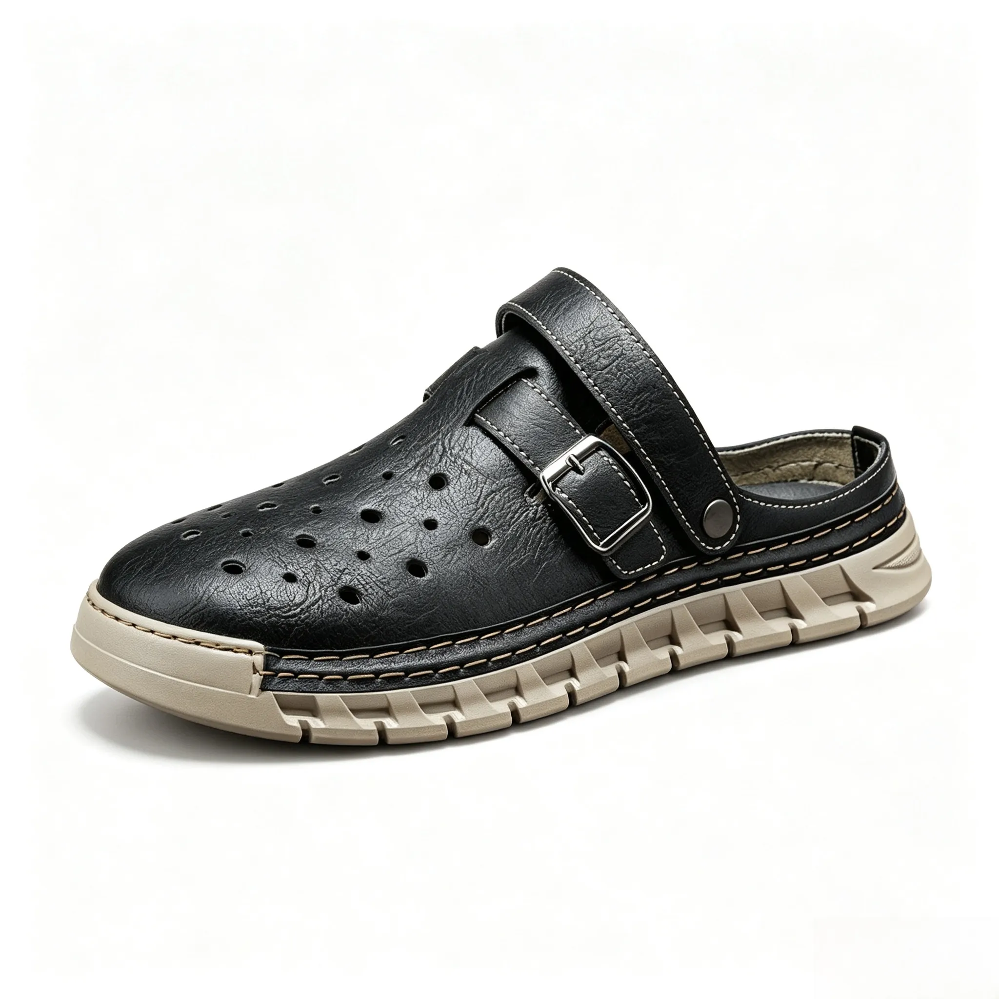 [Copy]⏰Last Day! 45% OFF  🔥GARB®Men's Orthopedic Mules (Breathable Mesh and Genuine Leather)