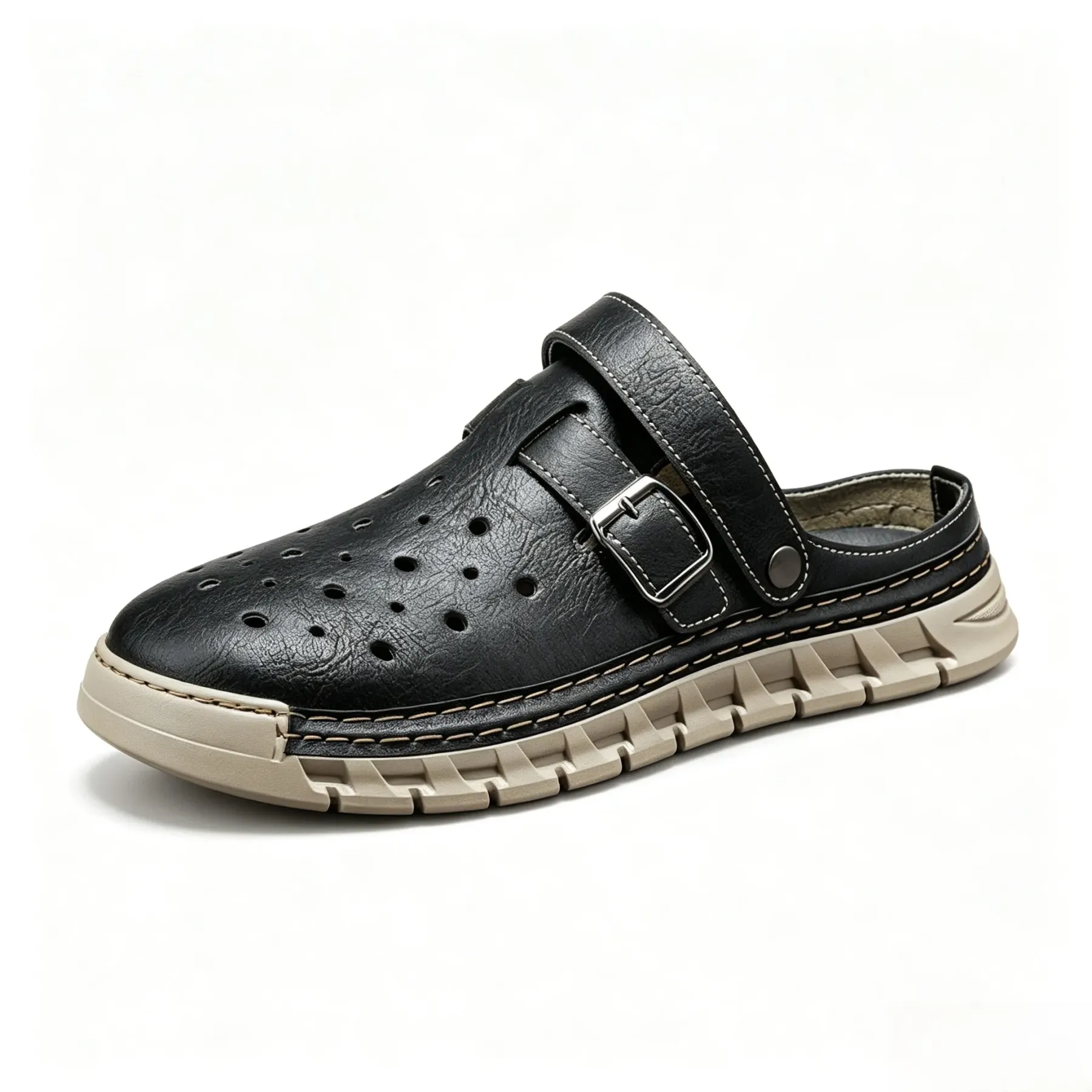 [Copy]⏰Last Day! 45% OFF  🔥GARB®Men's Orthopedic Mules (Breathable Mesh and Genuine Leather)
