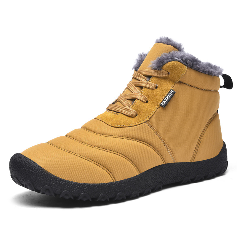 Men's Waterproof Wool-Lined Snow Boots