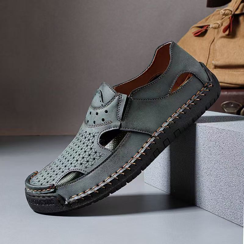 Men's Handmade Breathable No-glue Orthopedic Sandals