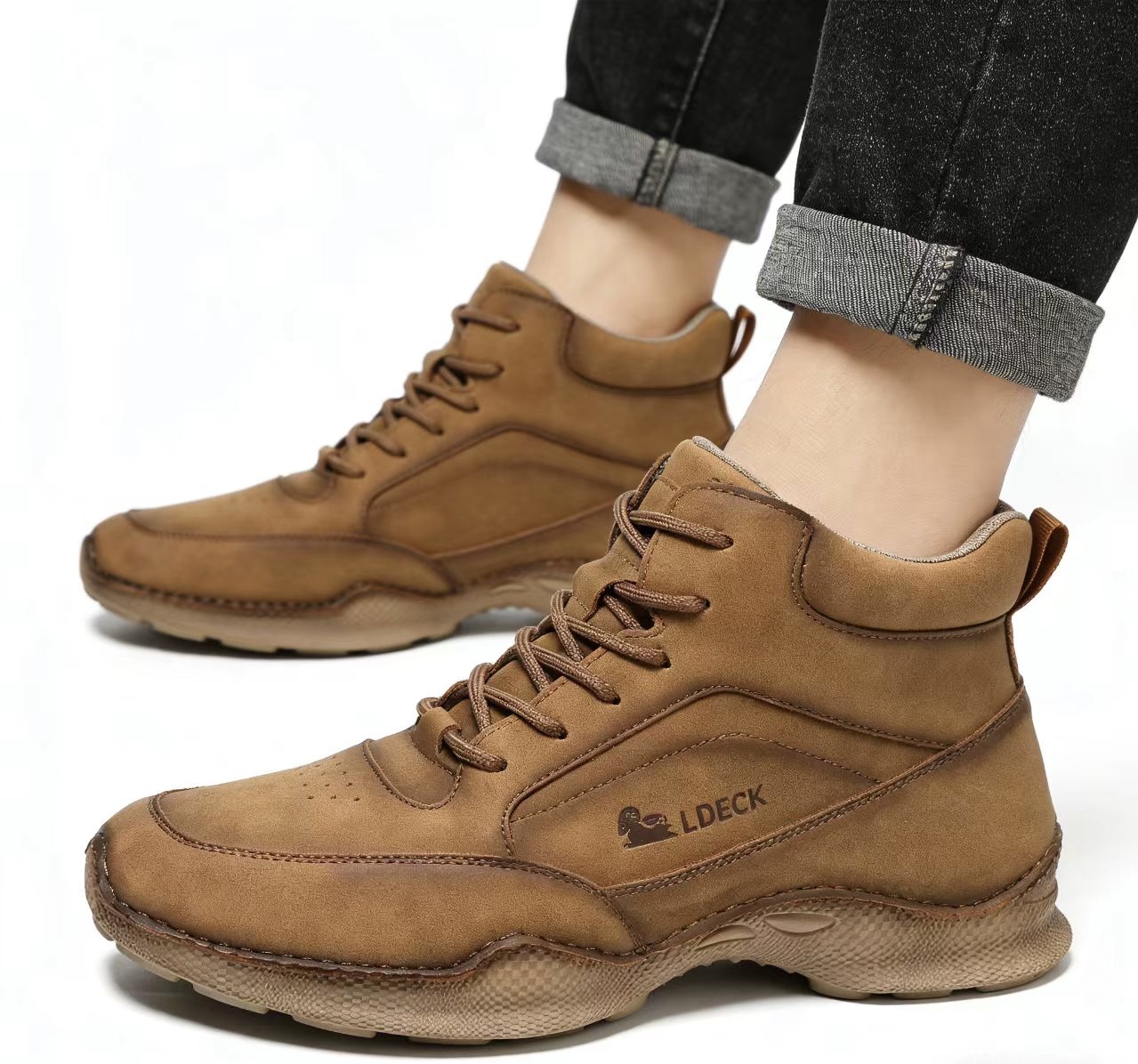 ⏰Last Day! 45% OFF  🔥GARB®Men's Handmade Genuine Leather Outdoor Waterproof Walking Shoes