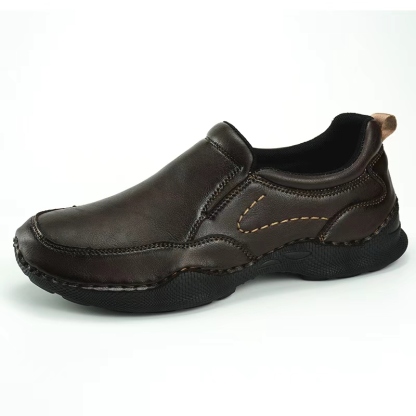 ⏰Last Day! 45% OFF  🔥GARB®Men's Mid Top Cowhide Slip On Outdoor Boots