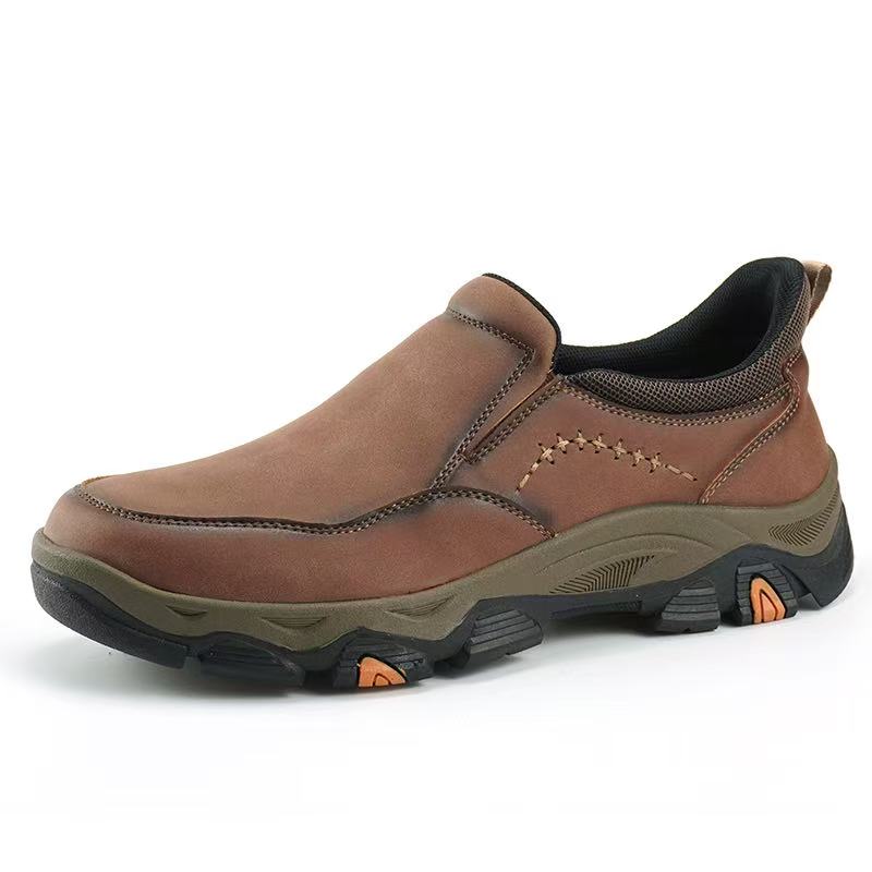 ⏰Last Day! 45% OFF  🔥MANTRAFF®Men’s Hand‑Stitched Slip‑On Vintage Leather Loafers