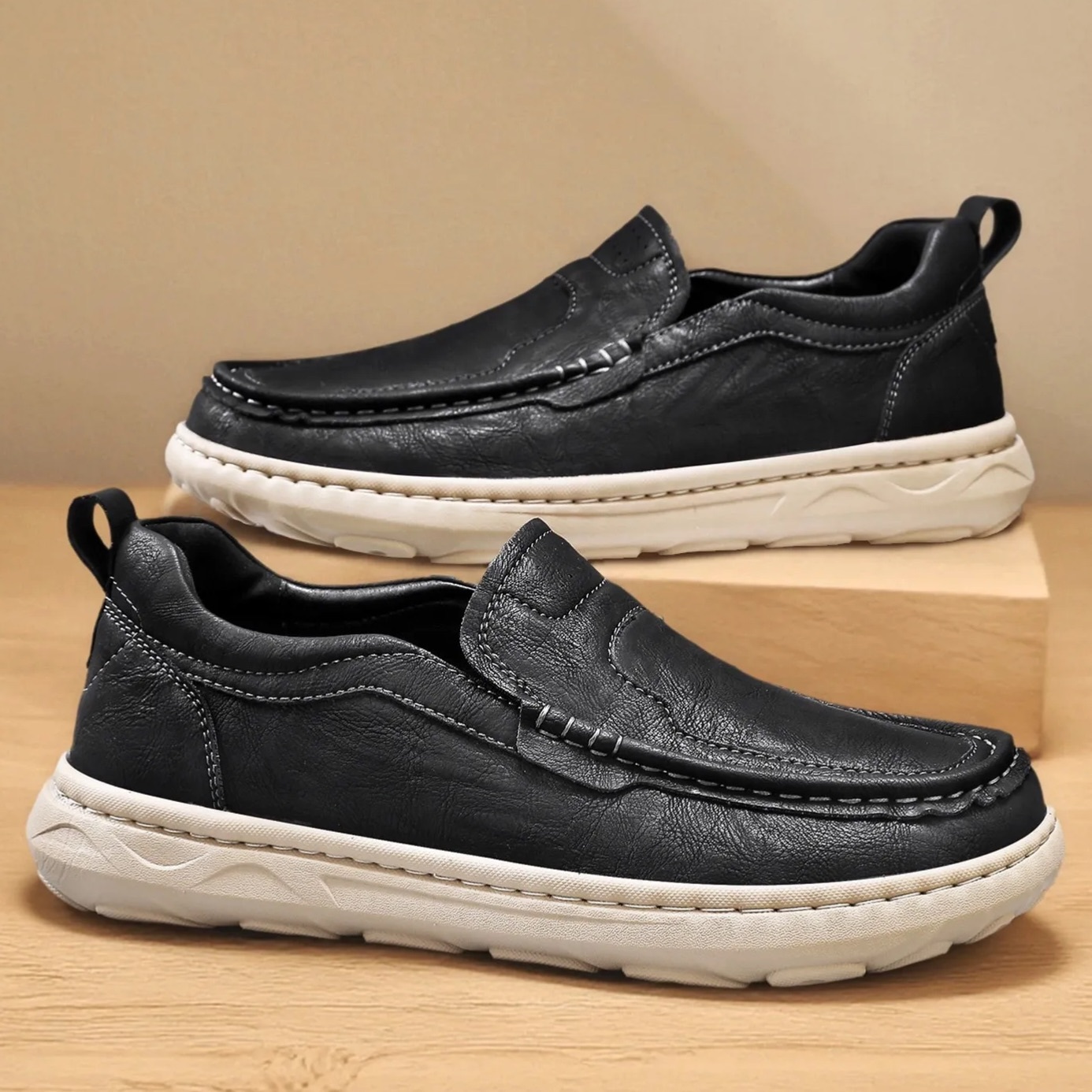 ⏰Last Day! 45% OFF 🔥GARB®Men‘s Genuine Leather Orthopedic Casual Shoes